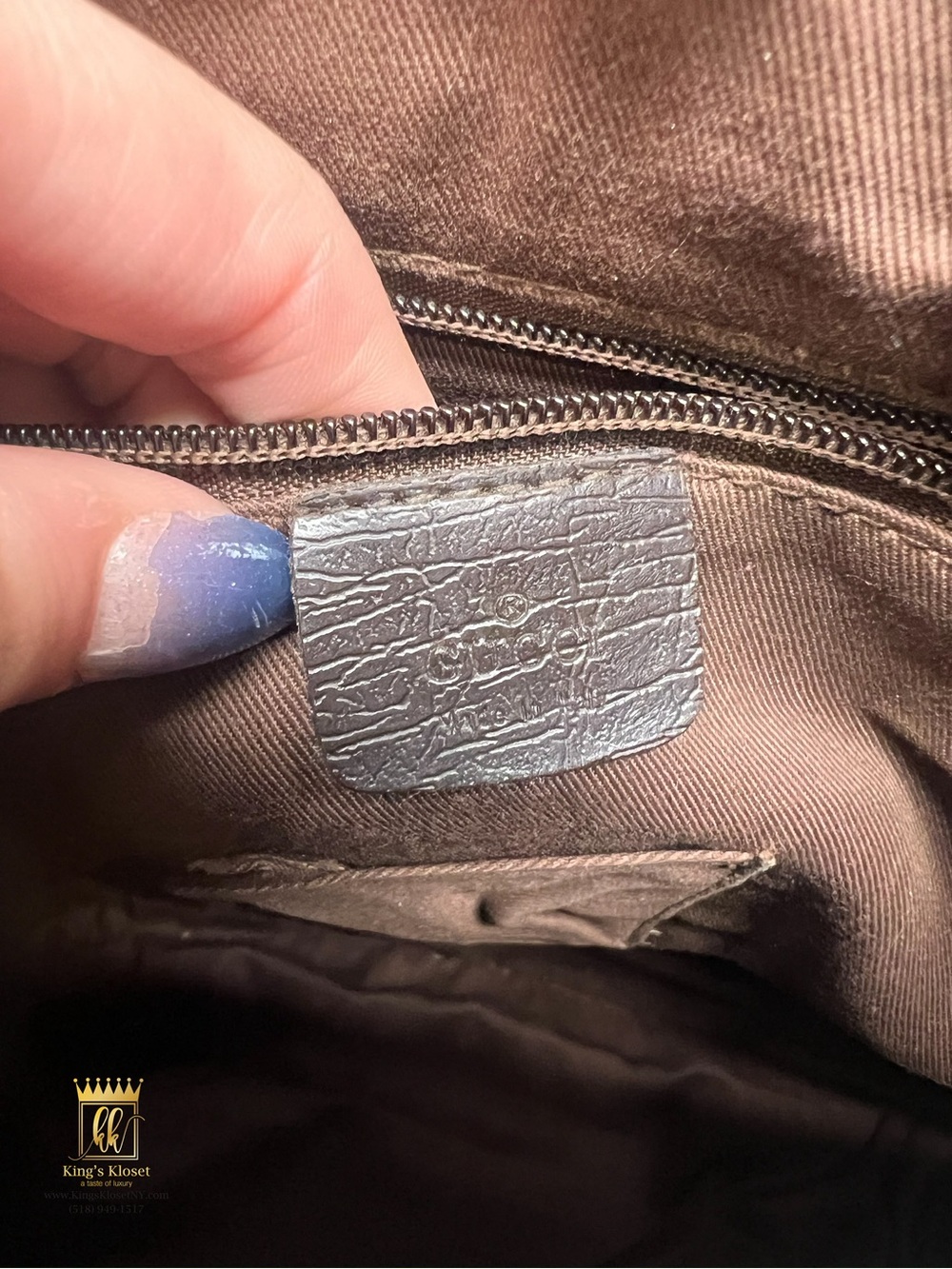 Long gucci pvc tote bag - Picture 7 of 14